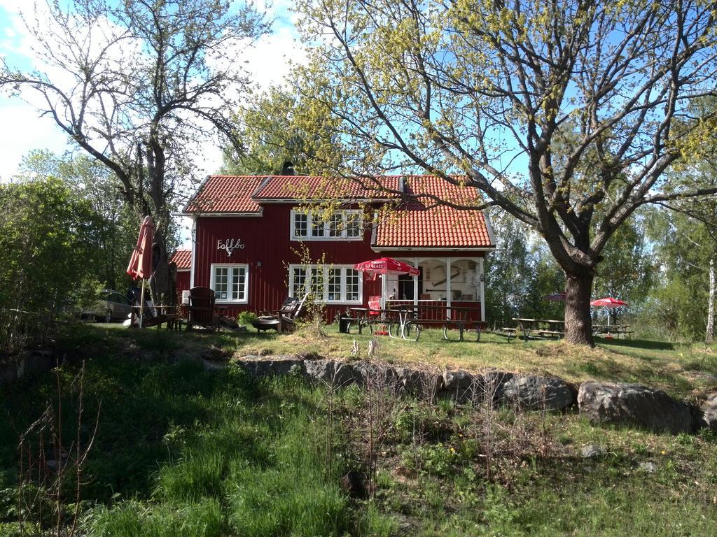 Falkudden Camping Cafe Och Stugby Hotel Nas Bruk Eksteriør billede