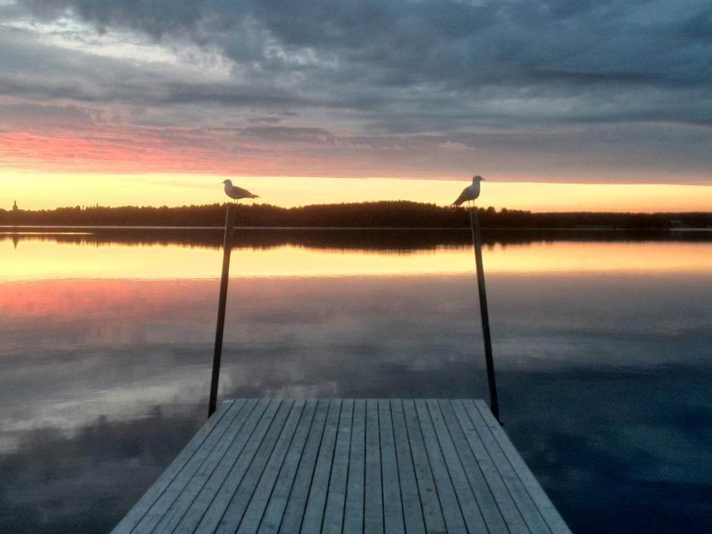 Falkudden Camping Cafe Och Stugby Hotel Nas Bruk Eksteriør billede